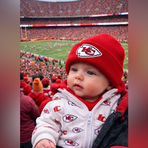 NFL Other - Licensed NFL Kansas City Chiefs Baby Beanie by Gerber